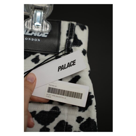 PALACE London Velvet Jean Dalmatian Pants - Picture 4 of 4